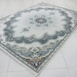 فرش 1500 شانه طرح بهدیس زمینه صدفی