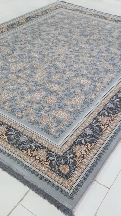 فرش نگار طرح 700 شانه ورژن زمینه نقره‌ای