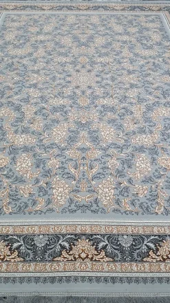 فرش نگار طرح 700 شانه ورژن زمینه نقره‌ای